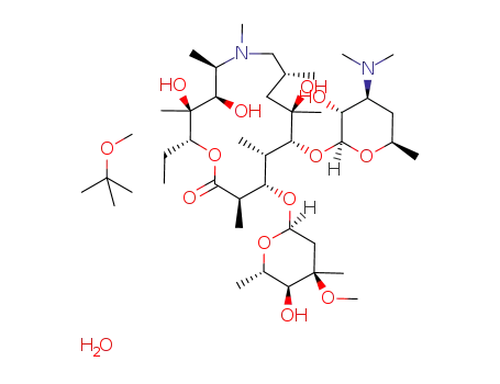 C<sub>5</sub>H<sub>12</sub>O*C<sub>38</sub>H<sub>72</sub>N<sub>2</sub>O<sub>12</sub>*H<sub>2</sub>O