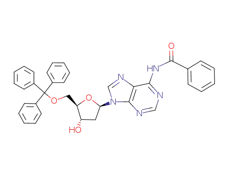 Adenosine, N-benzoyl-2'-deoxy-5'-O-(triphenylmethyl)-