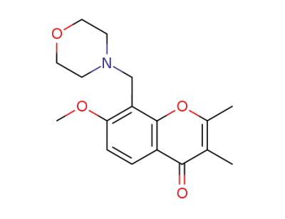7-メトキシ-2,3-ジメチル-8-(モルホリノメチル)クロモン