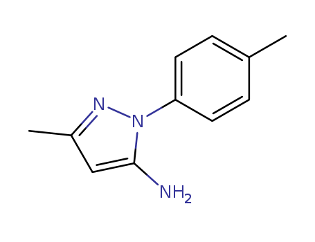 3-Methyl-1-(4-methylphenyl)-1H-pyrazol-5-amine 62535-60-8