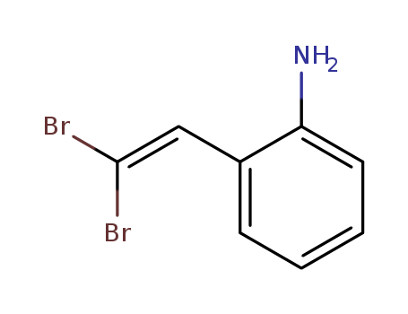 Benzenamine, 2-(2,2-dibromoethenyl)-