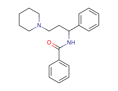 N-(1-Phenyl-3-piperidinopropyl)benzamide
