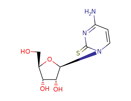 Molecular Structure of 13239-97-9 (2-THIOCYTIDINE)