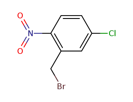 Molecular Structure of 31577-25-0 (2-(bromomethyl)-4-chloro-1-nitrobenzene)