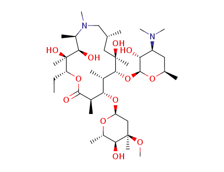 Molecular Structure of 83905-01-5 (Azithromycin)
