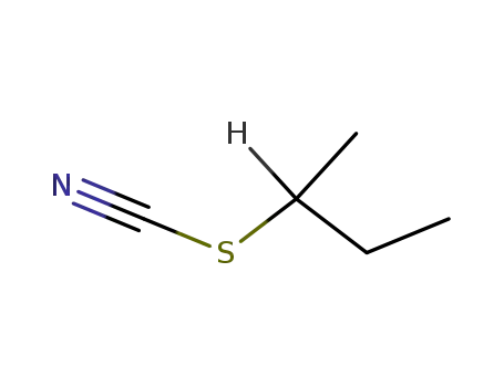 Molecular Structure of 25414-89-5 (2-BUTYL THIOCYANATE)