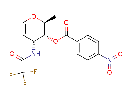 2,3,6-tridesoxy-4-O-p-nitrobenzoyl-3-(trifluoroacetamido)-L-ribo-hex-1-enitol