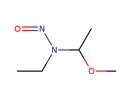 Molecular Structure of 61738-03-2 (N-ethyl-1-methoxy-N-nitrosoethanamine)