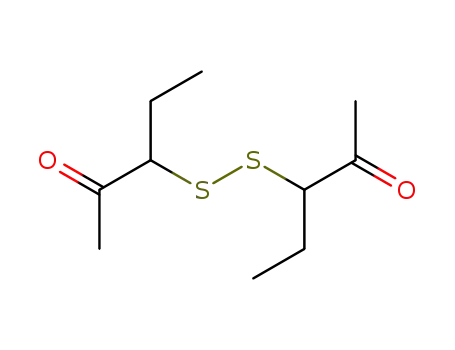 Molecular Structure of 91140-43-1 (3,3'-disulfanediyl-bis-pentan-2-one)