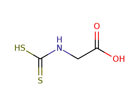 Molecular Structure of 2041-59-0 (Glycine, N-(dithiocarboxy)- (6CI,7CI,8CI,9CI))