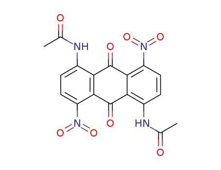 Acetamide, N,N'-(9,10-dihydro-4,8-dinitro-9,10-dioxo-1,5-anthracenediyl)bis-