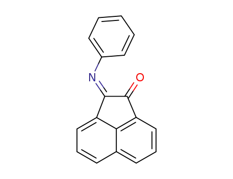 Molecular Structure of 83165-56-4 (2-phenylimino-acenaphthen-1-one)