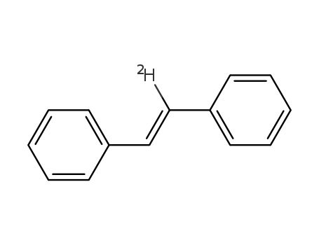 Molecular Structure of 101627-90-1 ((E)-(ethene-1,2-diyl-1-d)dibenzene)