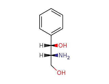 Molecular Structure of 55057-81-3 (threo-(±)-2-Amino-1-phenyl-1,3-propanediol)
