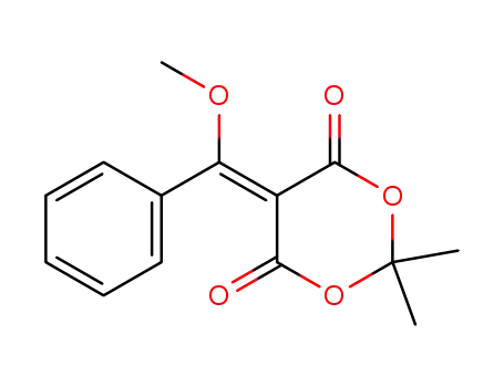 Molecular Structure of 212068-02-5 (methoxybenzylidene Meldrum's acid)