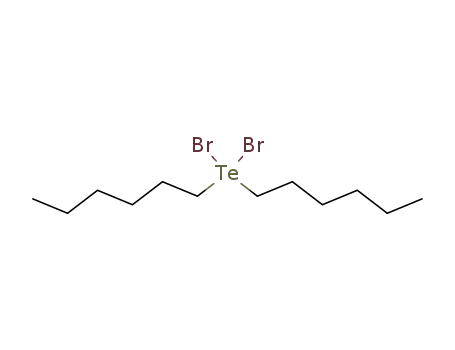 dibromo di-n-hexyl tellurium(IV)