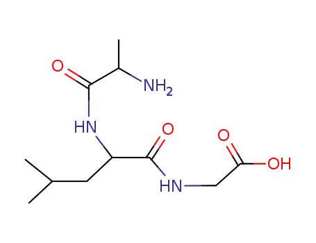 Molecular Structure of 82267-71-8 (DL-ALA-DL-LEU-GLY)