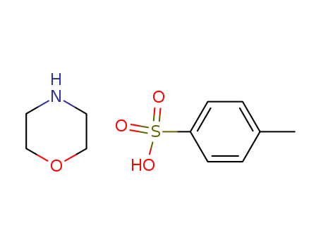 Morpholine,4-methylbenzenesulfonate(1:1)