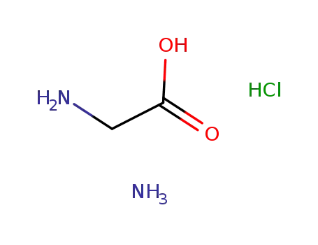 C<sub>2</sub>H<sub>5</sub>NO<sub>2</sub>*H<sub>3</sub>N*ClH