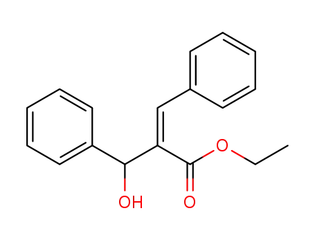 ethyl (2Z)-2-(1-hydroxy-1-phenylmethyl)-3-phenylacrylate