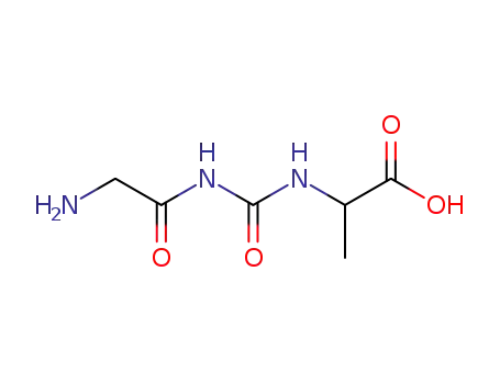 DL-2-(<i>N</i>'-glycyl-ureido)-propionic acid
