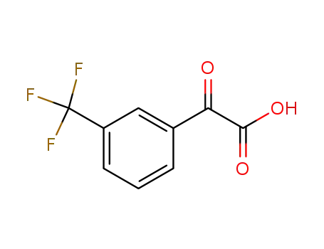Molecular Structure of 61560-95-0 (Benzeneacetic acid, a-oxo-3-(trifluoromethyl)-)