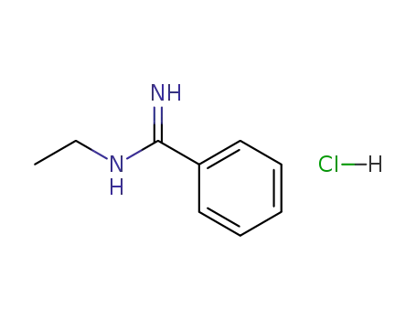 <i>N</i>-ethyl-benzamidine; hydrochloride