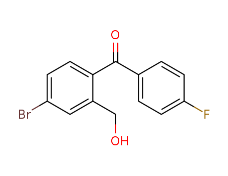 Methanone, [4-bromo-2-(hydroxymethyl)phenyl](4-fluorophenyl)-
