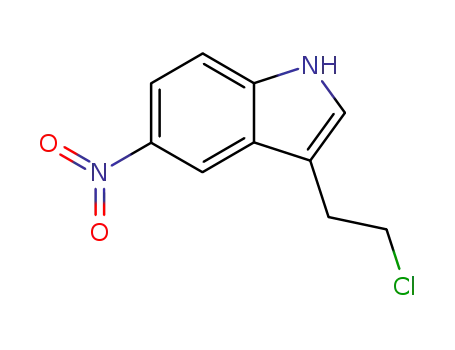 3-(2-chloro-ethyl)-5-nitro-indole