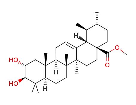 Molecular Structure of 4518-70-1 (Methyl corosolate)