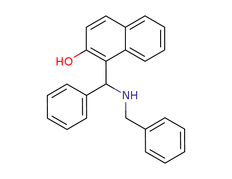 Molecular Structure of 219897-47-9 (2-Naphthalenol, 1-[phenyl[(phenylmethyl)amino]methyl]-)