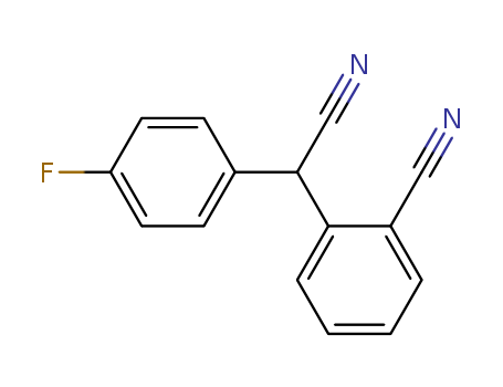 2-[Cyano(4-fluorophenyl)methyl]benzonitrile