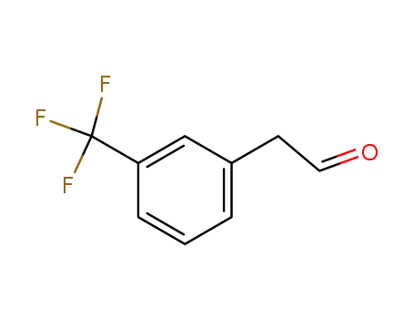 Molecular Structure of 21172-31-6 (2-(3-(TRIFLUOROMETHYL)PHENYL)ACETALDEHYDE)
