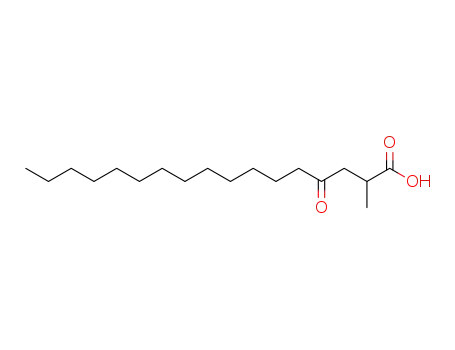Molecular Structure of 75281-67-3 (2-Methyl-4-oxoheptadecanoic acid)