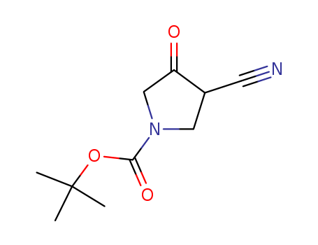 tert-butyl 3-cyano-4-oxopyrrolidine-1-carboxylate