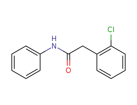 Molecular Structure of 71512-21-5 (2-(2-chlorophenyl)-N-phenylacetamide)