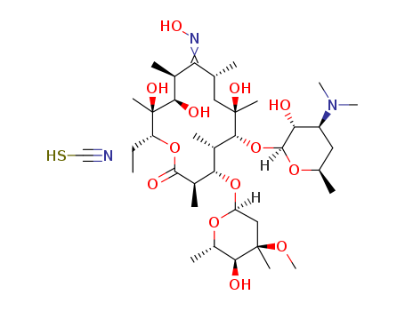 erythromycin A oxime thiocyanate