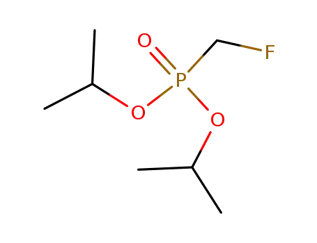 Molecular Structure of 17915-12-7 (dipropan-2-yl (fluoromethyl)phosphonate)