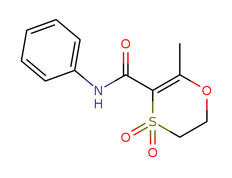 1,4-Oxathiin-3-carboxamide,5,6-dihydro-2-methyl-N-phenyl-, 4,4-dioxide