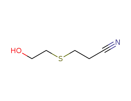 3-((2-Hydroxyethyl)thio)propanenitrile