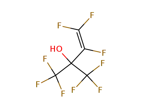Molecular Structure of 15052-92-3 (2-(TRIFLUOROVINYL)HEXAFLUOROISOPROPANOL)