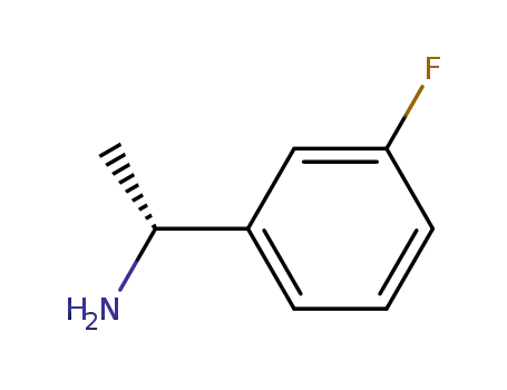 Molecular Structure of 761390-58-3 ((R)-1-(3-Fluorophenyl)ethylamine)