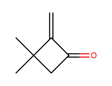 Molecular Structure of 861575-36-2 (3,3-dimethyl-2-methylene-cyclobutanon)
