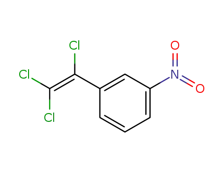 Molecular Structure of 713-33-7 (Benzene, 1-nitro-3-(trichloroethenyl)-)