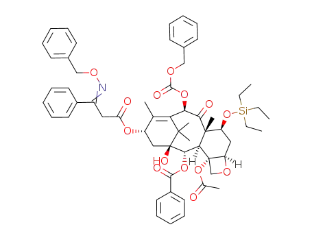 Molecular Structure of 260249-46-5 (C<sub>59</sub>H<sub>69</sub>NO<sub>14</sub>Si)