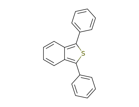 Molecular Structure of 16587-39-6 (1,3-Diphenylbenzo[c]thiophene)