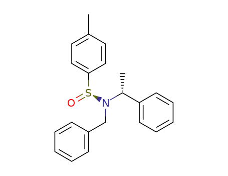 (R,S)-N-Benzyl-N-(1-phenylethyl)-p-toluenesulfinamide