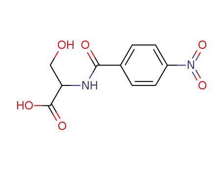 Serine, N-(4-nitrobenzoyl)-