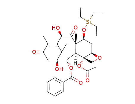 7-triethylsilyl-13-dehydro-10-deacetylbaccatin III