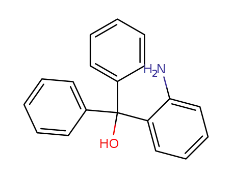 Molecular Structure of 52744-72-6 ((2-aminophenyl)diphenylmethanol)